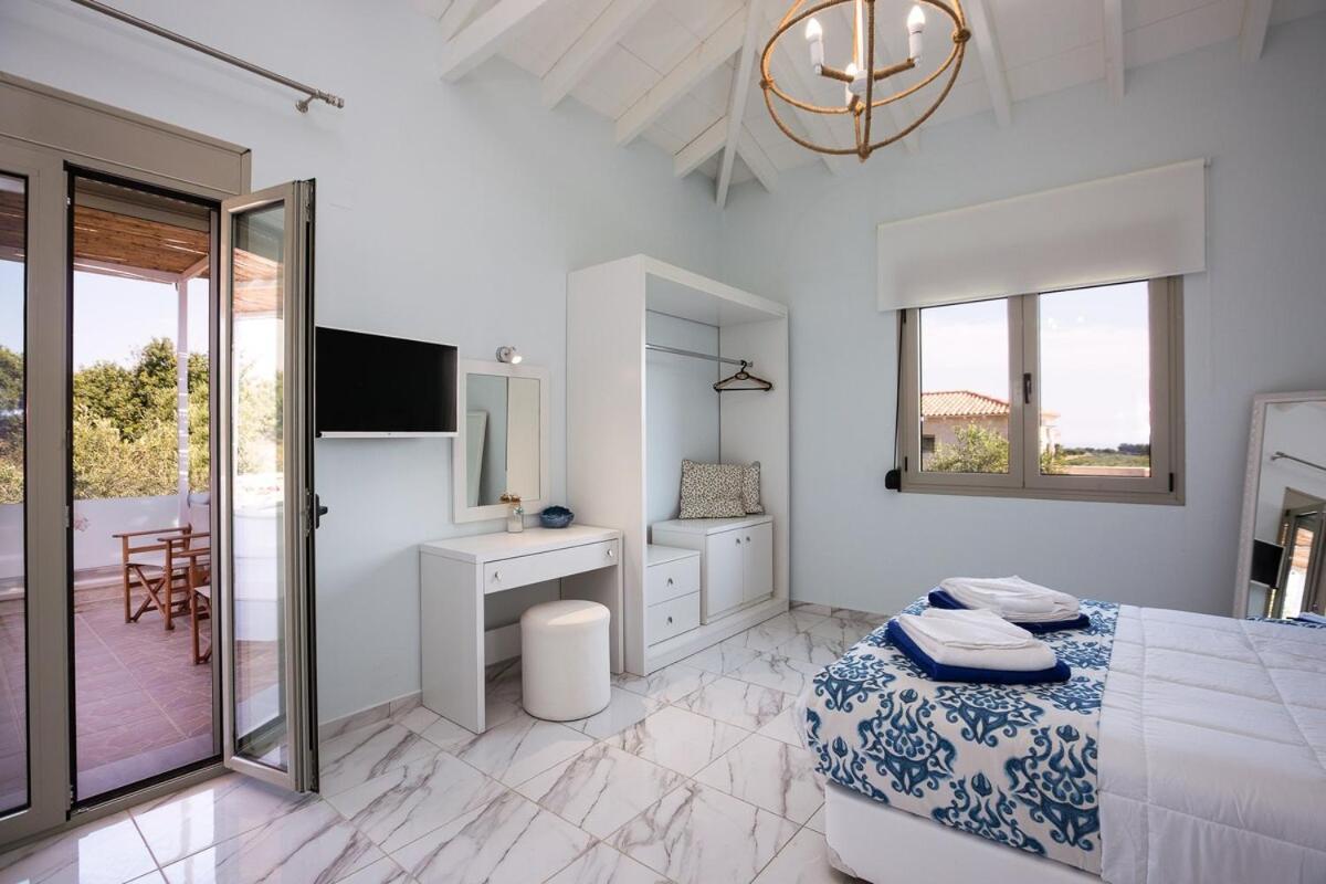 Villa Vera - With Private Heated Pool & Jacuzzi Pangalochori Exterior photo